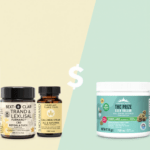 trois bouteilles de cbd et une bouteille de cbd