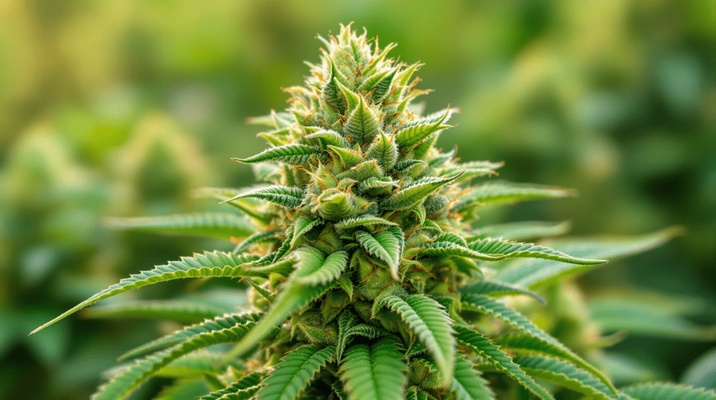 gros plan d'une plante verte avec beaucoup de feuilles