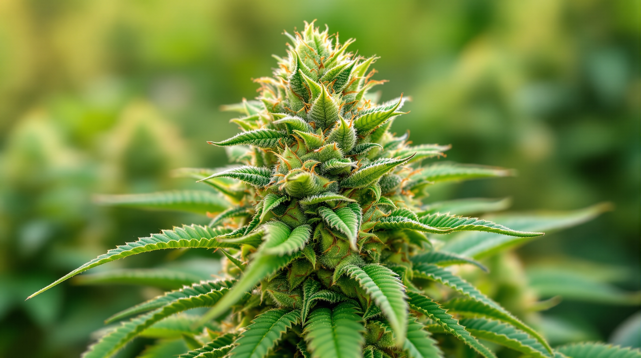 gros plan d'une plante verte avec beaucoup de feuilles