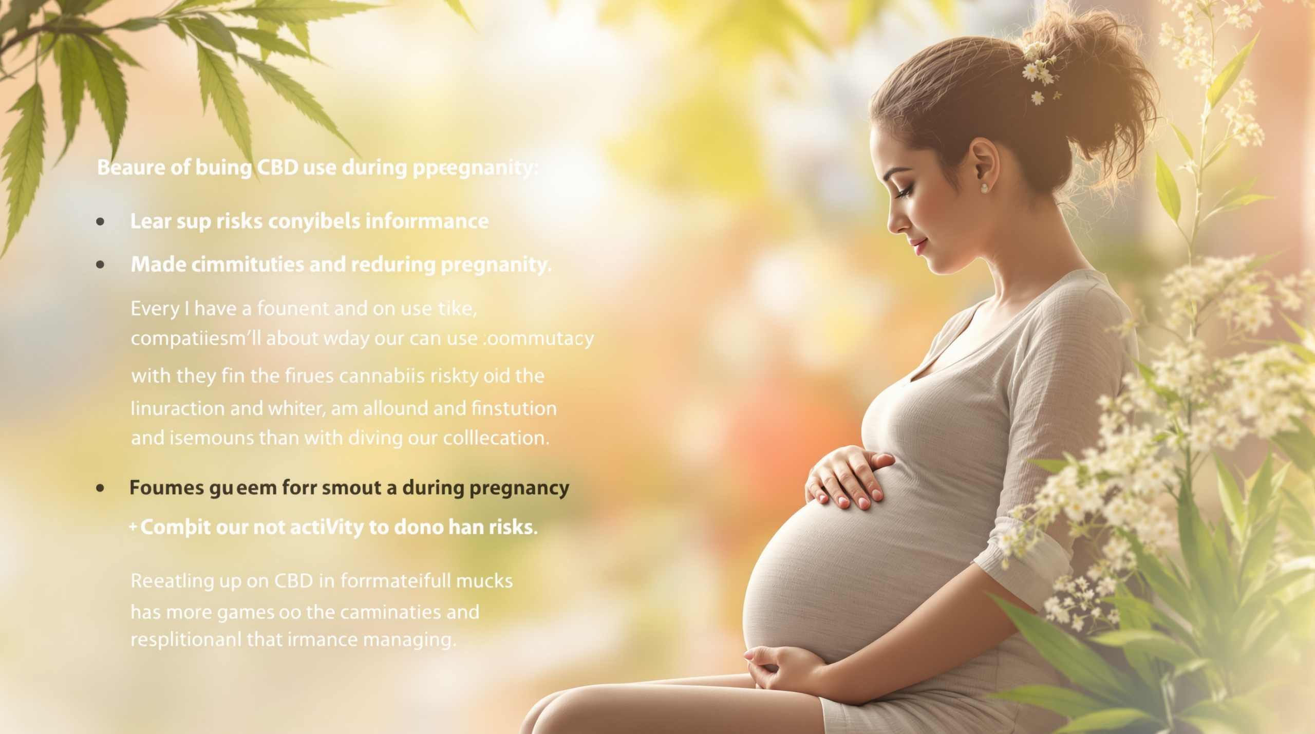 CBD grossesse : Compatibilité et risques pendant la gestation