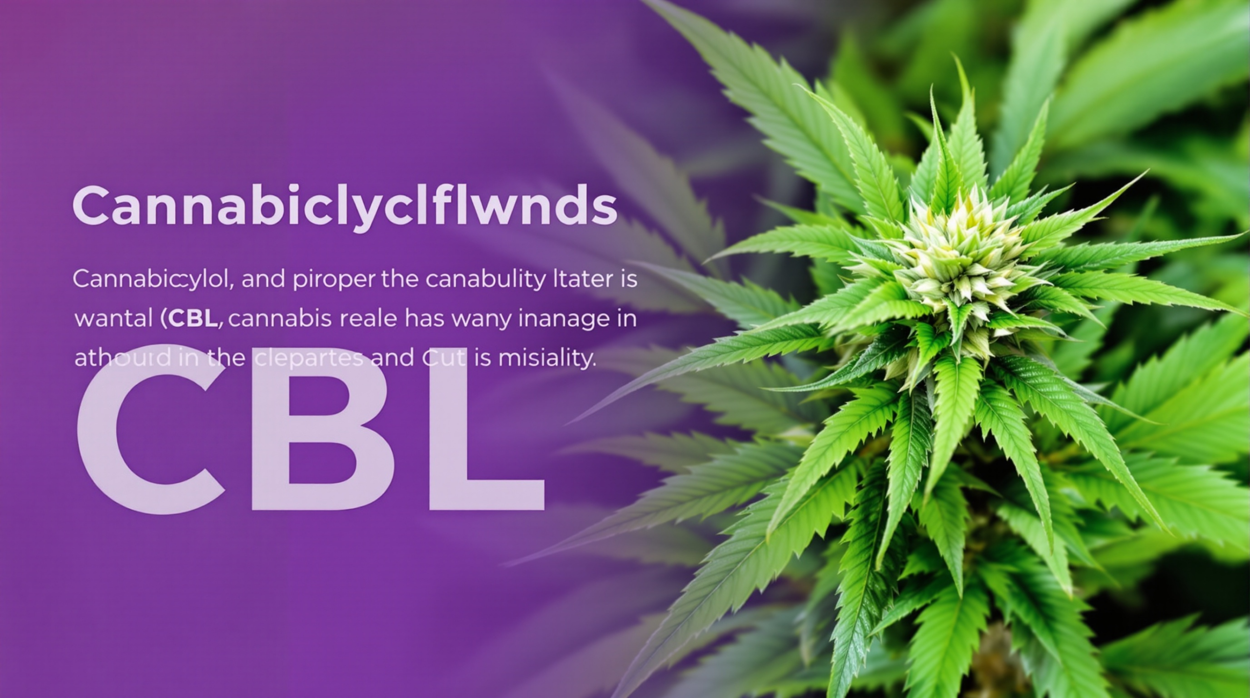 CBL cannabicyclol : Propriétés de ce cannabinoïde méconnu