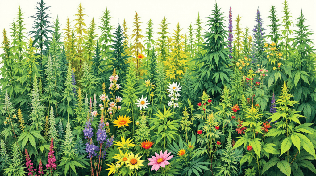 Cannabaceae famille : Richesse botanique du chanvre