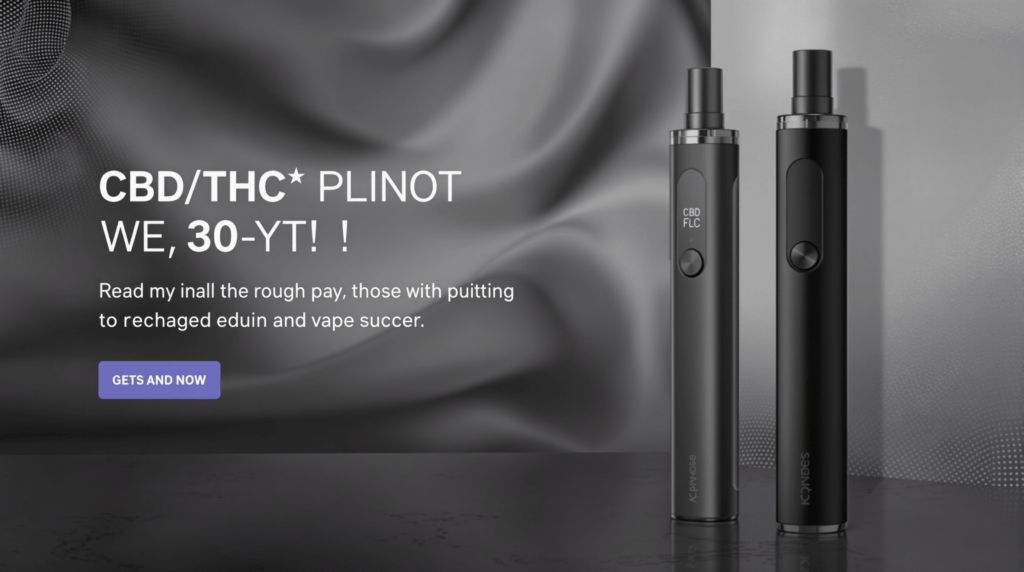 Meilleurs Vape Pen CBD/THC Rechargeables 2025