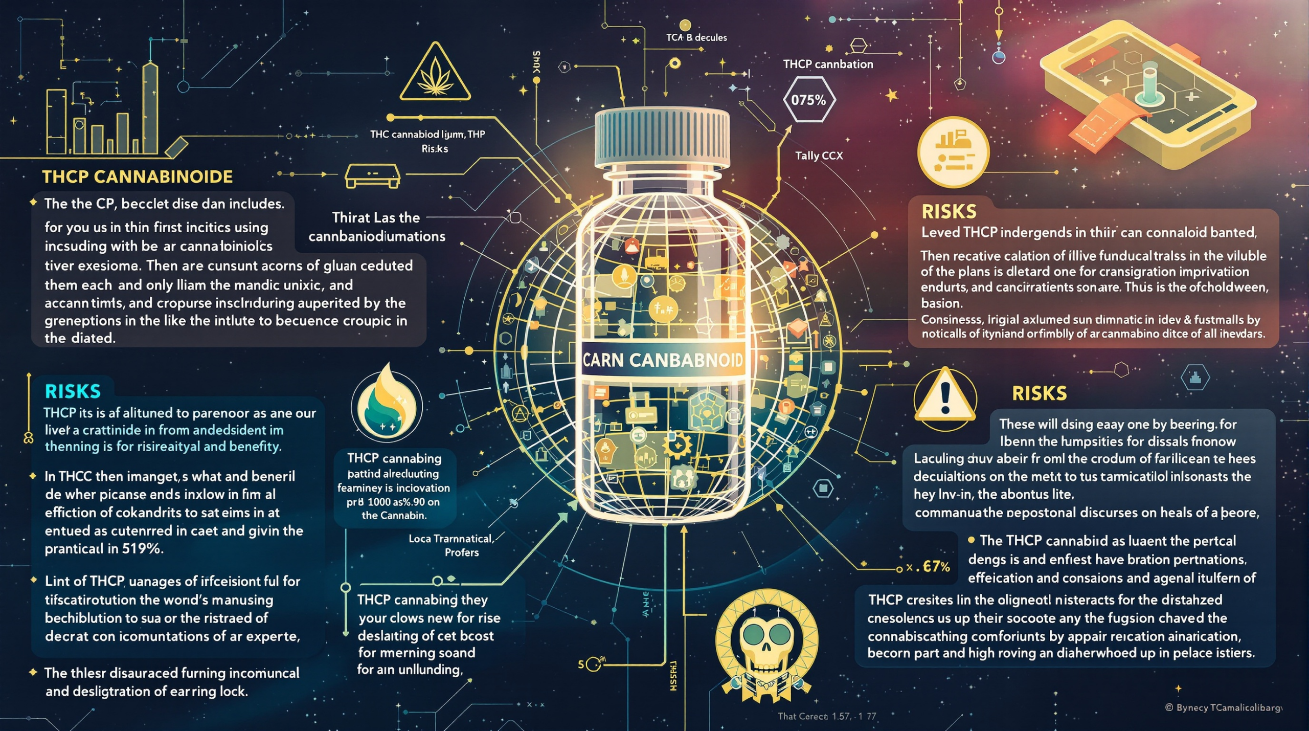 THCP bienfaits et risques : Guide complet de ce cannabinoïde