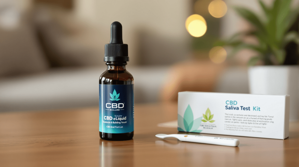 Test salivaire CBD e-liquide : Détection et risques expliqués